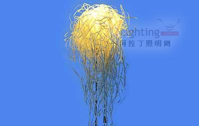 美麗燈具設(shè)計(jì) 溫柔的鳥(niǎo)巢(圖)